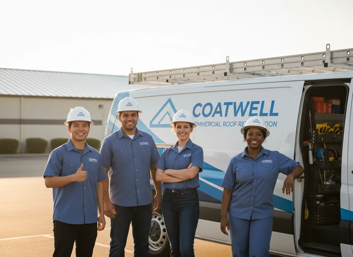 Commercial roof coating company in New Weston, OH